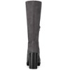 Allegra K Women's Round Toe Zipper Closure Mid-Calf Block Heel Boots - 3 of 4