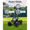 12V Kids Ride On Car, 4 Wheeler Electric ATV Ride On Toys for Kids Ages 37-95 Months with 5MPH Max Speed, Remote Control, Treaded Tires - 4 of 4