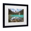 Trademark Fine Art Pierre Leclerc Joffre Lake Beauty Matted Framed Art - 3 of 4
