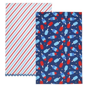 Dish Towels Snowcone Blue/Red - Bullseye's Playground™ - 1 of 4