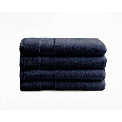 4pk Heritage American Hand Towel Set Navy - Charisma