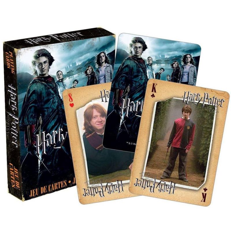 Aquarius Puzzles Harry Potter and the Goblet of Fire Playing Cards, 1 of 2