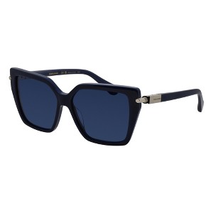 Salvatore Ferragamo SF 1106S 414 Womens Butterfly Sunglasses Blue 57mm - 1 of 3