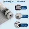 Washable Rug for Living Room,Non-Slip Area Rugs for Bedroom,Low-Pile Distressed Carpet,Indoor Foldable Print Floor Mats for Dining Room Kitchen - 3 of 4