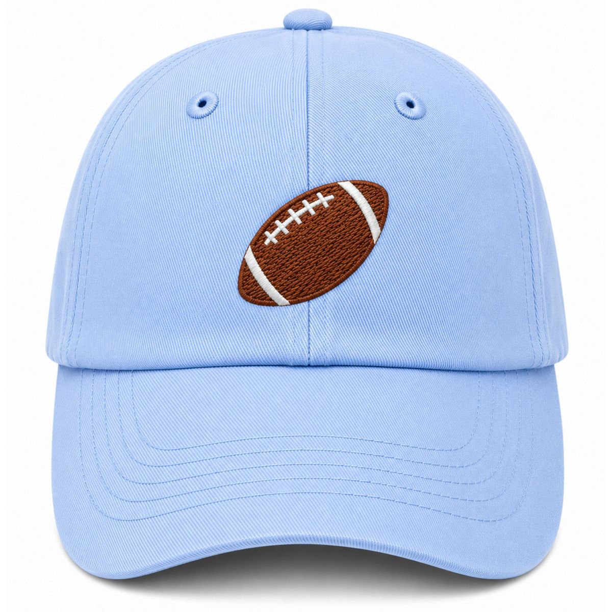 Bits & Bows Football Baseball Hat