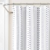72"x72" Hygge Striped Single Shower Curtain - Lush Décor - 2 of 4