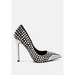 Super Fan Diamante Embellished Stiletto Pumps - 1 of 4