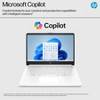 HP 14” HD Laptop, Intel Celeron N4500, 4GB RAM, 64GB eMMC, Windows 11 Home in S Mode, 1 Year Microsoft 365 included - 4 of 4
