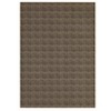 9x12 Modern Textured Solid Color Thin Area Rug, Non Slip Washable Indoor Rug , Foldable Rug for Living Room, Bedroom, Kitchen, Entryway - 2 of 4