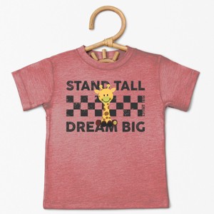 The Juniper Shop Mini Smiley Stand Tall Dream Big Toddler Short Sleeve Tee - 1 of 4