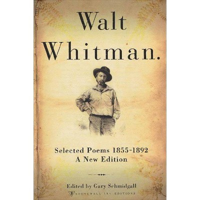 Walt Whitman - (Stonewall Inn Editions (Paperback)) (Paperback)