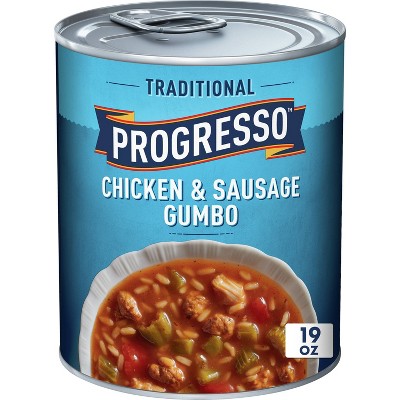 Progresso Traditional Chicken & Sausage Gumbo Soup - 19oz