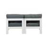 Meridian Furniture,Nizuc Water Resistant Fabric Outdoor Patio Modular Sofa - 2 of 4