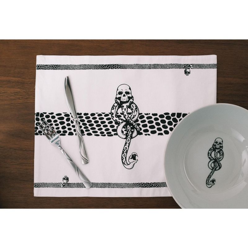 Ukonic Harry Potter Dinner Table Placemats | 4-Piece Death Eater Dinner Table Mats, 6 of 9