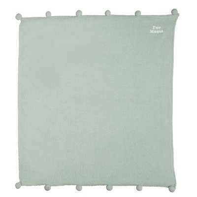 Totalee Gift Fur Mama Blanket Polyester Green