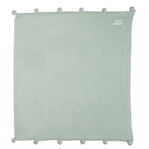 Totalee Gift Fur Mama Blanket Polyester Green - 1 of 2