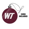 West Texas A&M Primary Logo Acrylic Christmas Tree Holiday Ornament - 3 of 4