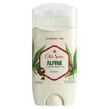 Old Spice Aluminum Free Deodorant - Alpine with Hemp Seed Oil - Inspired by Nature - 3oz