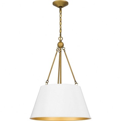 Quoizel Lighting Aberdale 4 - Light Pendant in  White Lustre