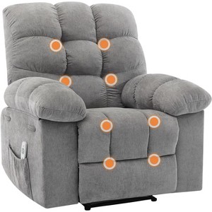 Recliner Chair, Wide Rocker Chair, Rocking Chair with Massage and Heat - 1 of 4