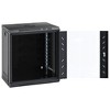 vidaXL 12U Wall Mounted Network Cabinet 19" IP20 20.9"x15.7"x23.6" - 2 of 4