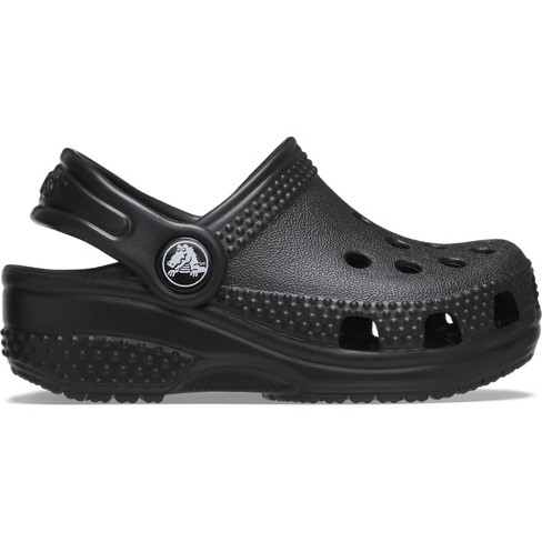 Shops infant black crocs