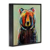 Stupell Industries Abstract Urban Bear Graffiti Framed Giclee Art, Black, 12" x 12" - 2 of 4