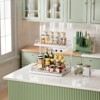 SUGIFT 2 Packs Under Sink Organizer, 2 Tier Cabinet Organizer Shelf for Kitchen Bathroom Pantry Cabinet Closet Organization Rack - 3 of 4