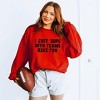 Simply Sage Market Women's Graphic Sweatshirt I Just Hope Both Teams Have Fun - 2 of 4