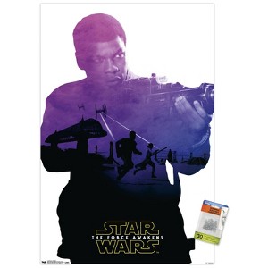 Trends International Star Wars: The Force Awakens - Finn Badge Unframed Wall Poster Prints - 1 of 4