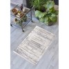 Maxax Boho Area Rug, Stripe Farmhouse Small Rugs with Fringe Tassels for Kitchen, Bedroom, Laundry, Doorway, Vintage Blue - 3 of 3