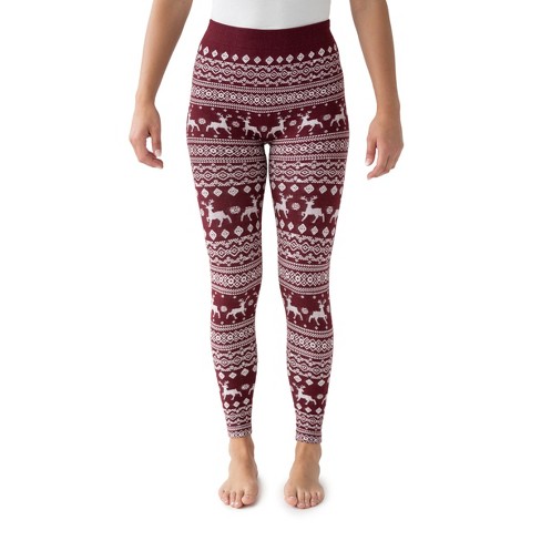 Women's Fleece Lined Embossed Leggings – MUK LUKS