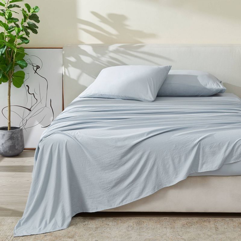 Patina Vie Easy Care Solid Sheet Set, 1 of 8