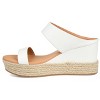 Journee Collection Womens Alissa Wedge Heel Espadrille Sandals - 2 of 4