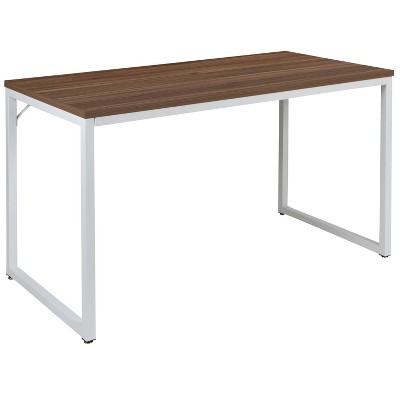 Merrick Lane 47 Inch Computer Desk with Open Metal Frame