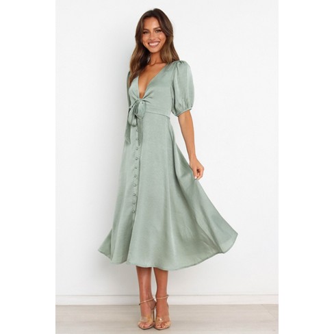 Petal And Pup Womens Piper Dress - Sage 4 : Target