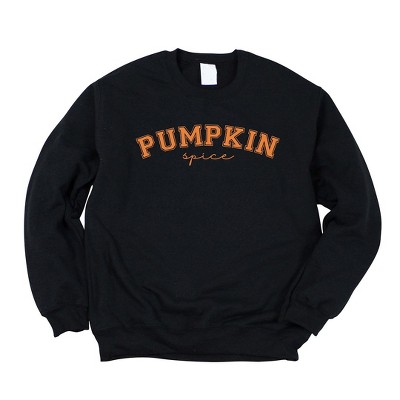 Simply Sage Market Women's Graphic Sweatshirt Curved Pumpkin Spice