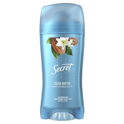 Secret Fresh Invisible Solid Antiperspirant & Deodorant Cocoa Butter - 2.6oz