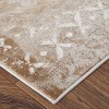 Waldor Modern Watercolor Brown/Tan/Ivory Area Rug - 4 of 4