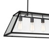 CWI Lighting Alyson 6 Light Down Chandelier With Black Finish - 4 of 4