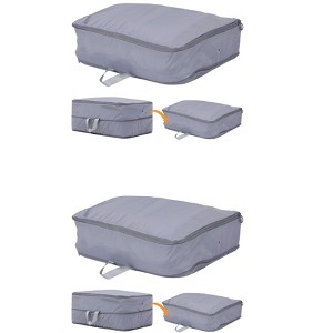 REGALWOVEN Foldable Organizing Clothing Storage Bags with Handle 2 Pcs - 1 of 4