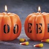 tag Boo Eek Pumpkin Candle S/2 - 2 of 2