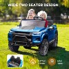 24V Kids Ride On Truck Car with Remote Control, Two Seater, LED Lights, MP3, Bluetooth, Spring Suspension - 2 of 4