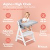 hauck Alpha+ Grow Along Wooden High Chair Seat - 2 of 4
