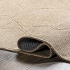 Nuloom Diamond Trellis 5x8 Jute Indoor Area Rug for Dining Room Rug Neutral Rug Living Room Rug Kitchen, Natural - 4 of 4
