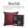 18x18in red outdoor LED throw pillow - 2 of 4