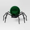 Lit Metal Spider with Glass Ball Figurine - Hyde and EEK! Boutique™ Dark Green - 3 of 3