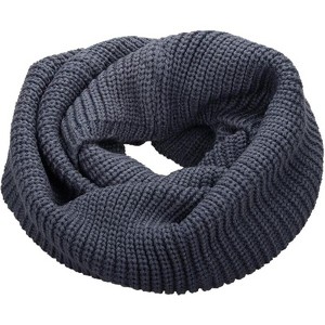 Zuppad Womens Thick Ribbed Knit Winter Infinity Circle Loop Scarf - 1 of 4