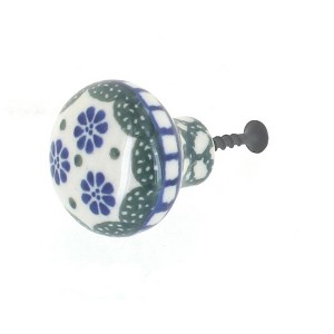 Blue Rose Polish Pottery 440 Ceramika Artystyczna Drawer Pull - 1 of 1