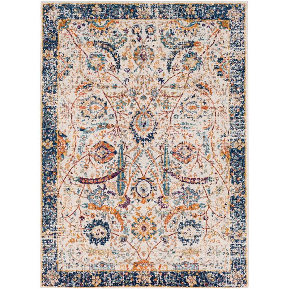  Ansley Traditional Rugs Blue
